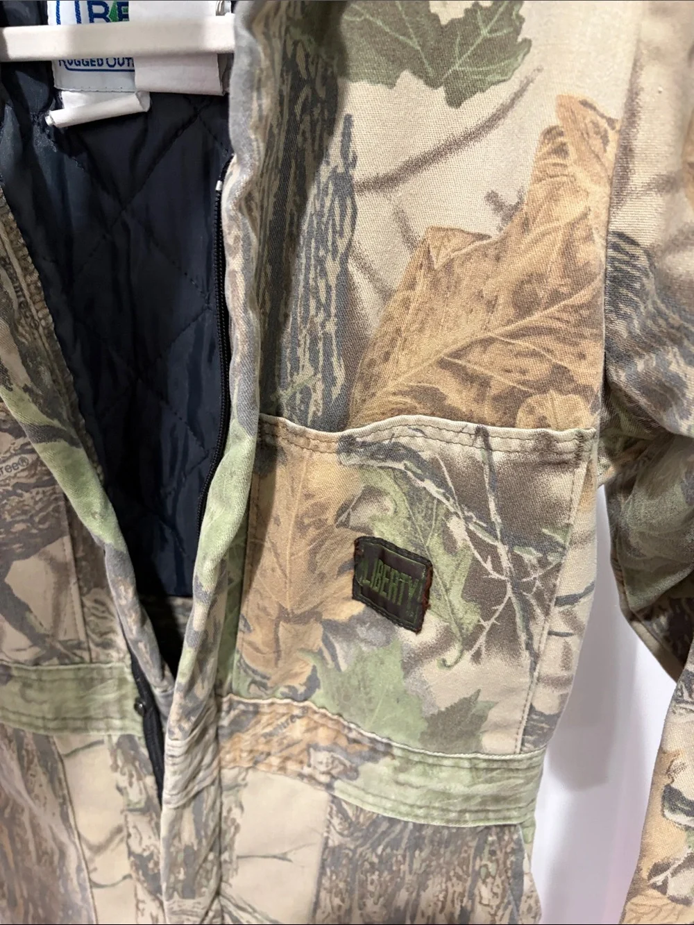 liberty Kids Camo Lined Coverall